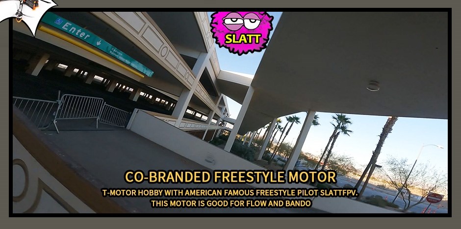 T-Motor 2306.3 1700KV Slattfpv Motor Grey