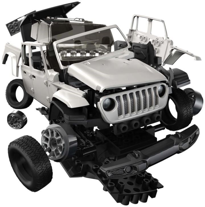 Airfix Hurtigbygget Jeep Gladiator Overland