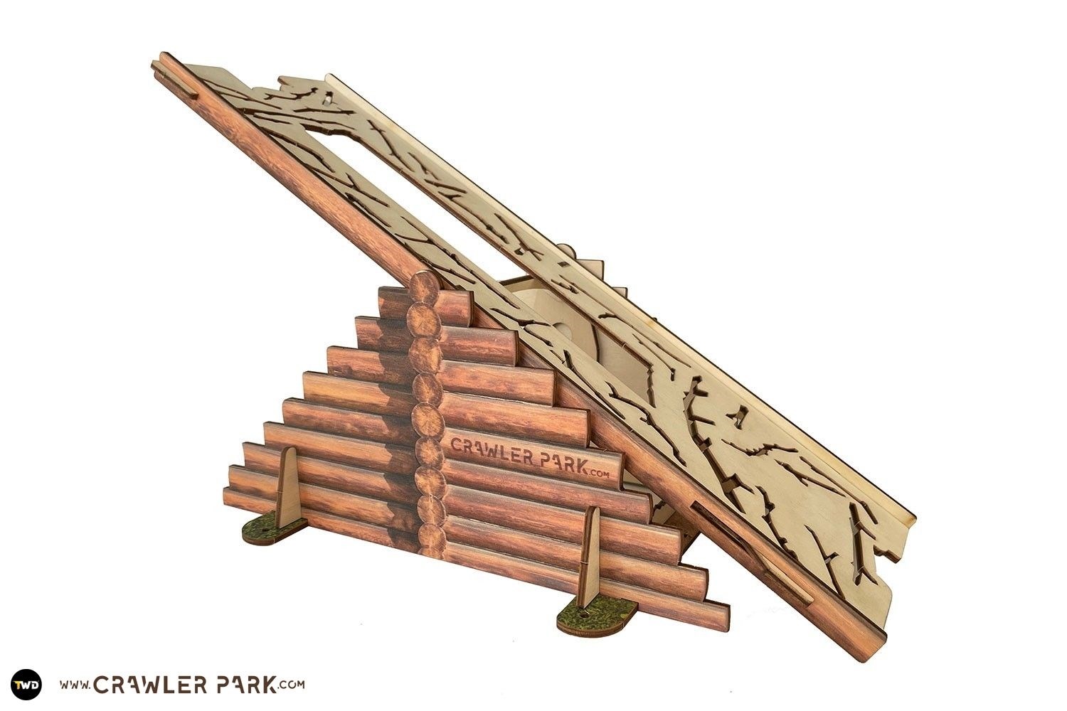 Crawler Park - St med 5 forhindringer for 1/18 &a