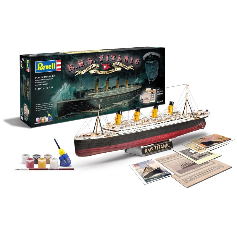 Revell 1:400 - Titanic 100 rs jubilum