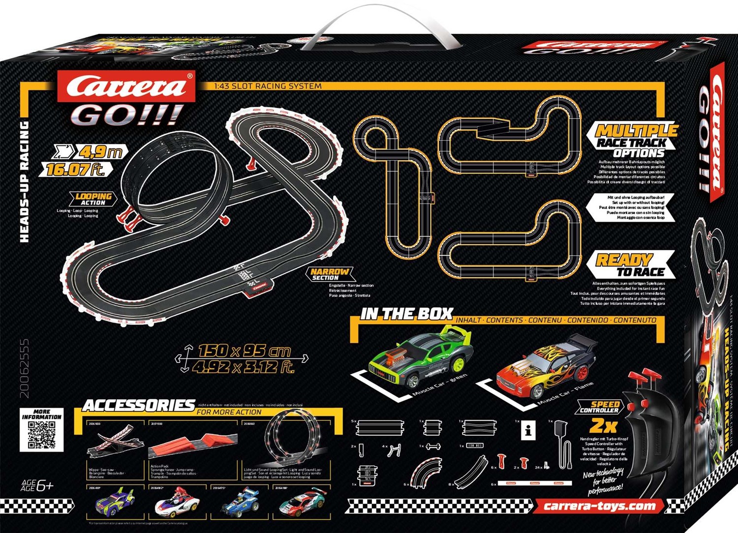 Carrera Racerbane - Head-Up Racing GO!!!