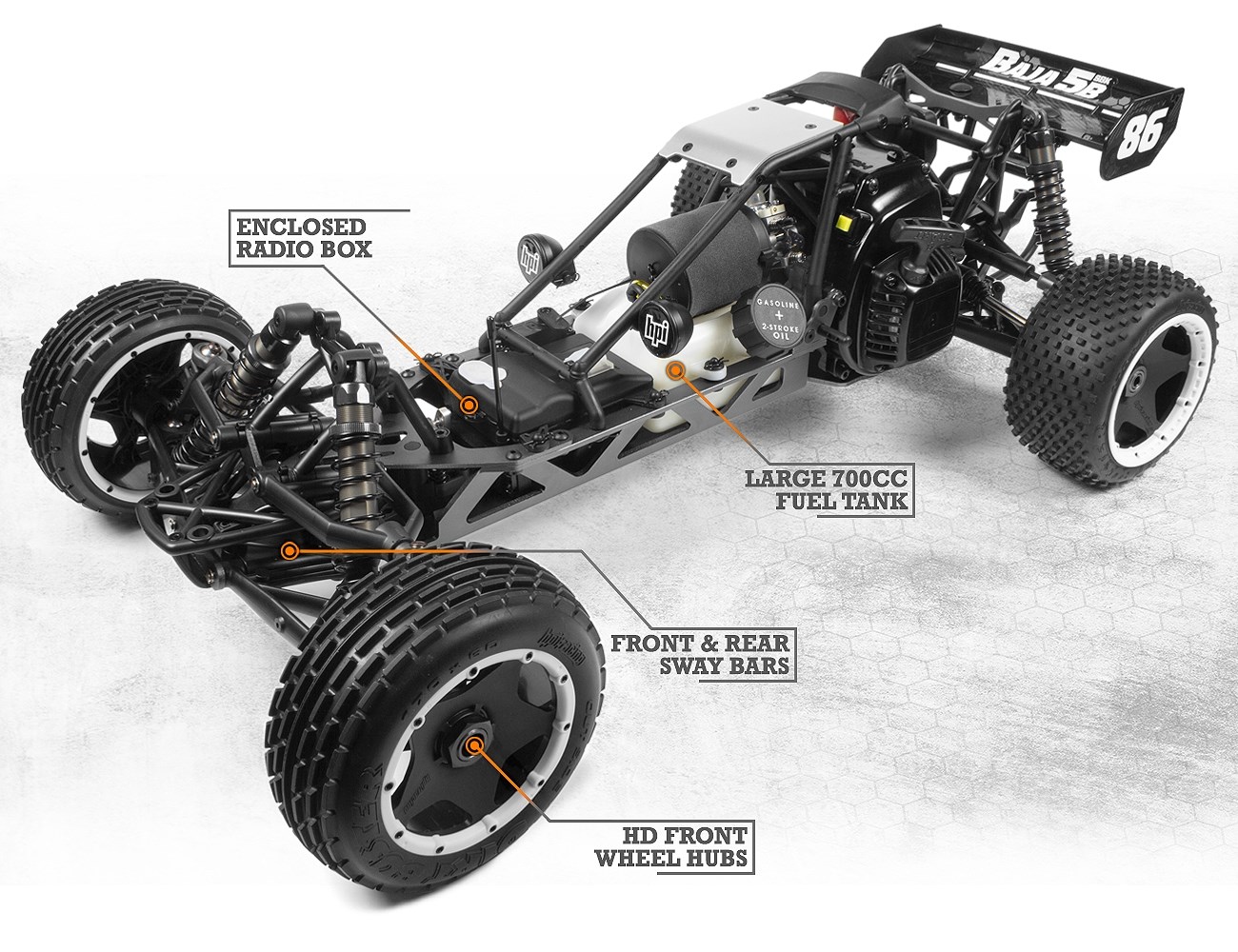 HPI Baja 5B Gas SBK 2WD ST