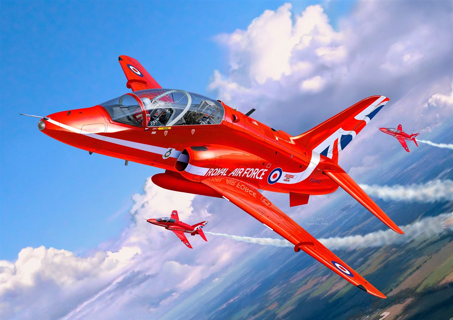 Revell 1:72 - BAe Hawk T.1 Red Arrows
