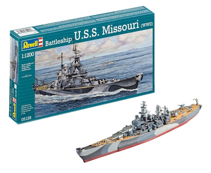 Revell 1:72 - Slagskib USS Missouri