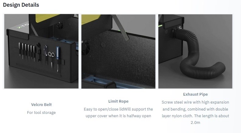 xTool D1 Indkapsling