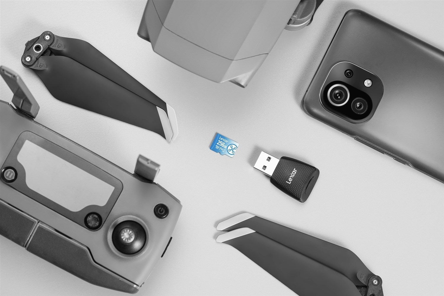 Lexar FLY Hukommelseskort - MicroSDXC 256GB 160MBs