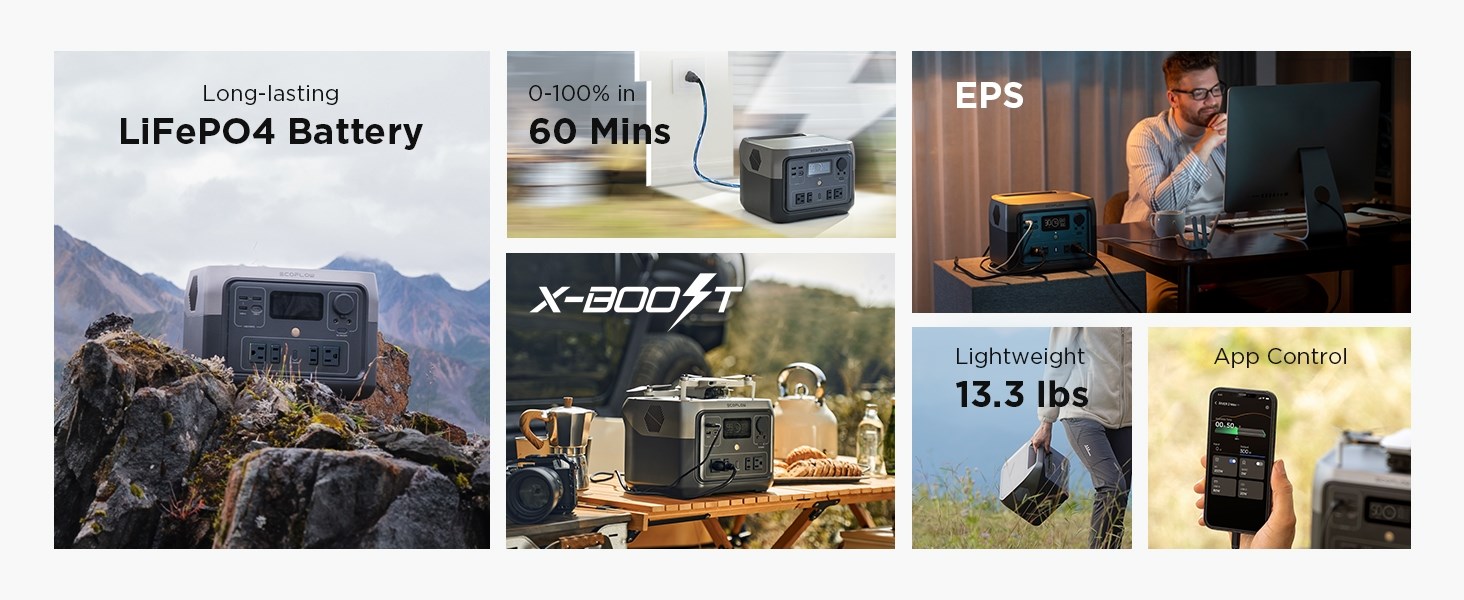 EcoFlow River 2 Max Power Station 512Wh