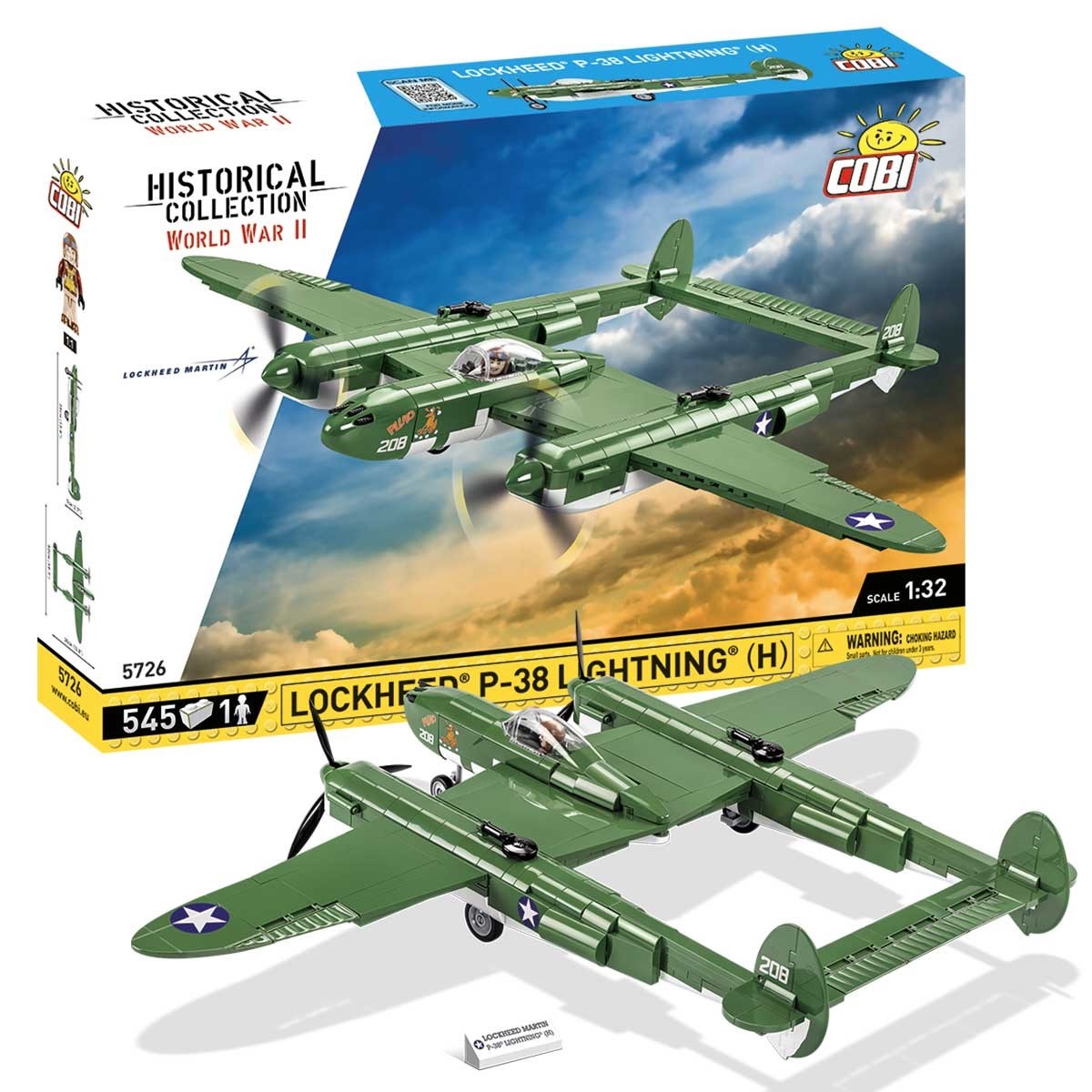 Cobi Lockheed P-38 Lightning