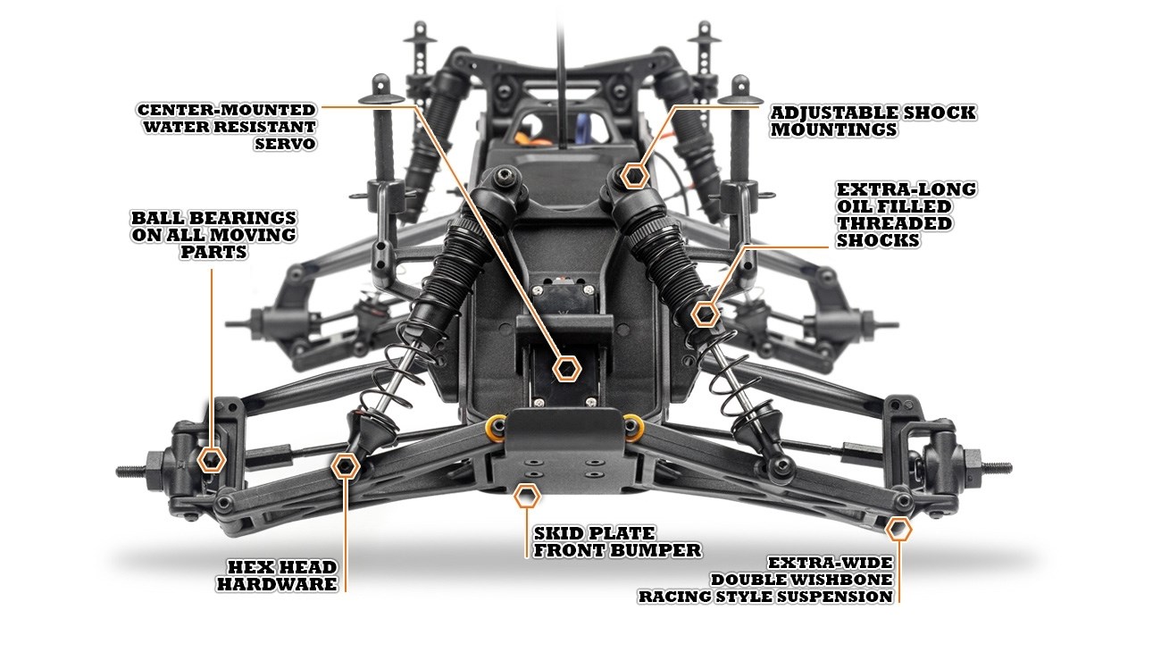 HPI Jumpshot Stadium Truck V2.0 2WD RTR R�d