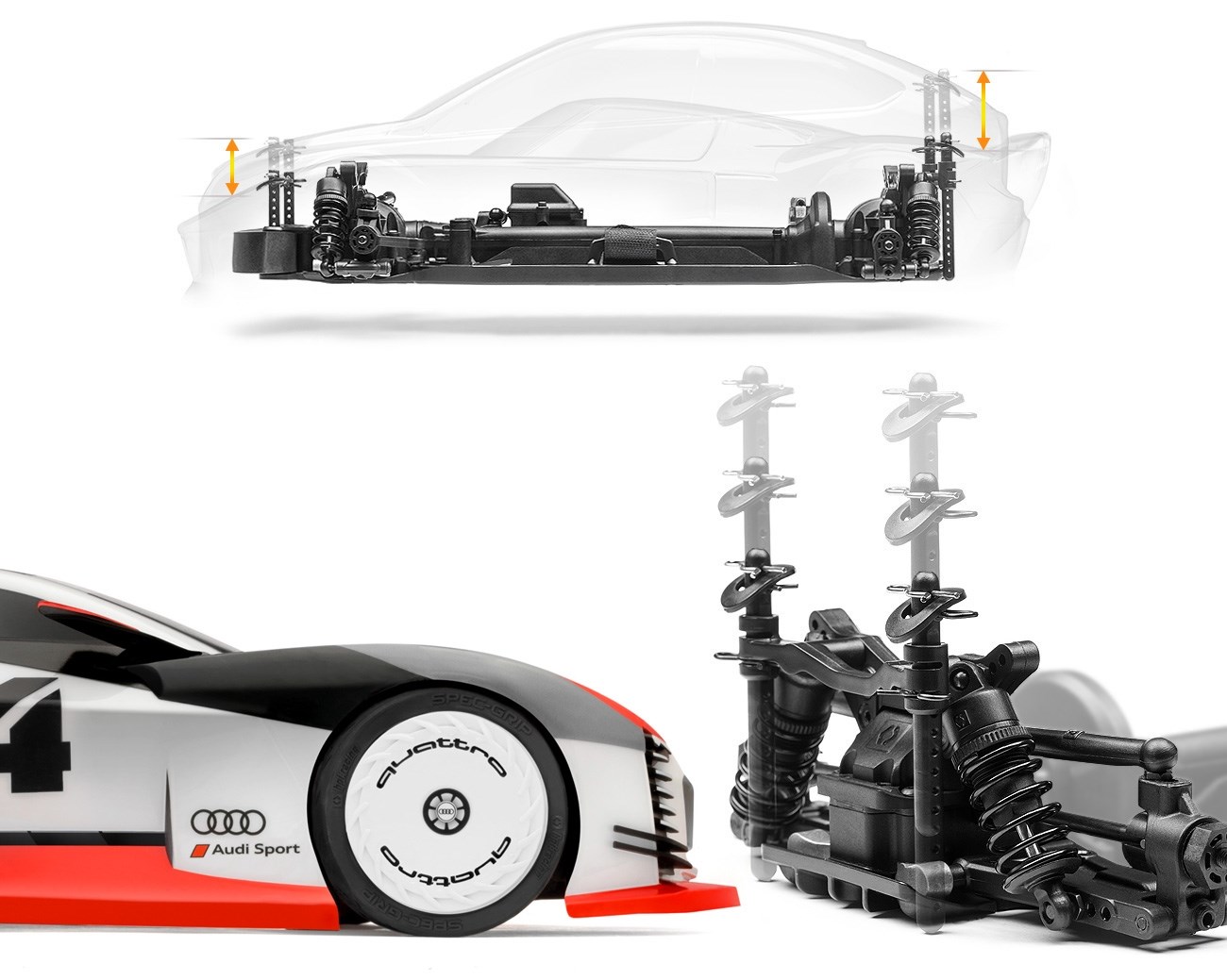 HPI Sport 3 Flux Audi E-Tron Vision GT RTR