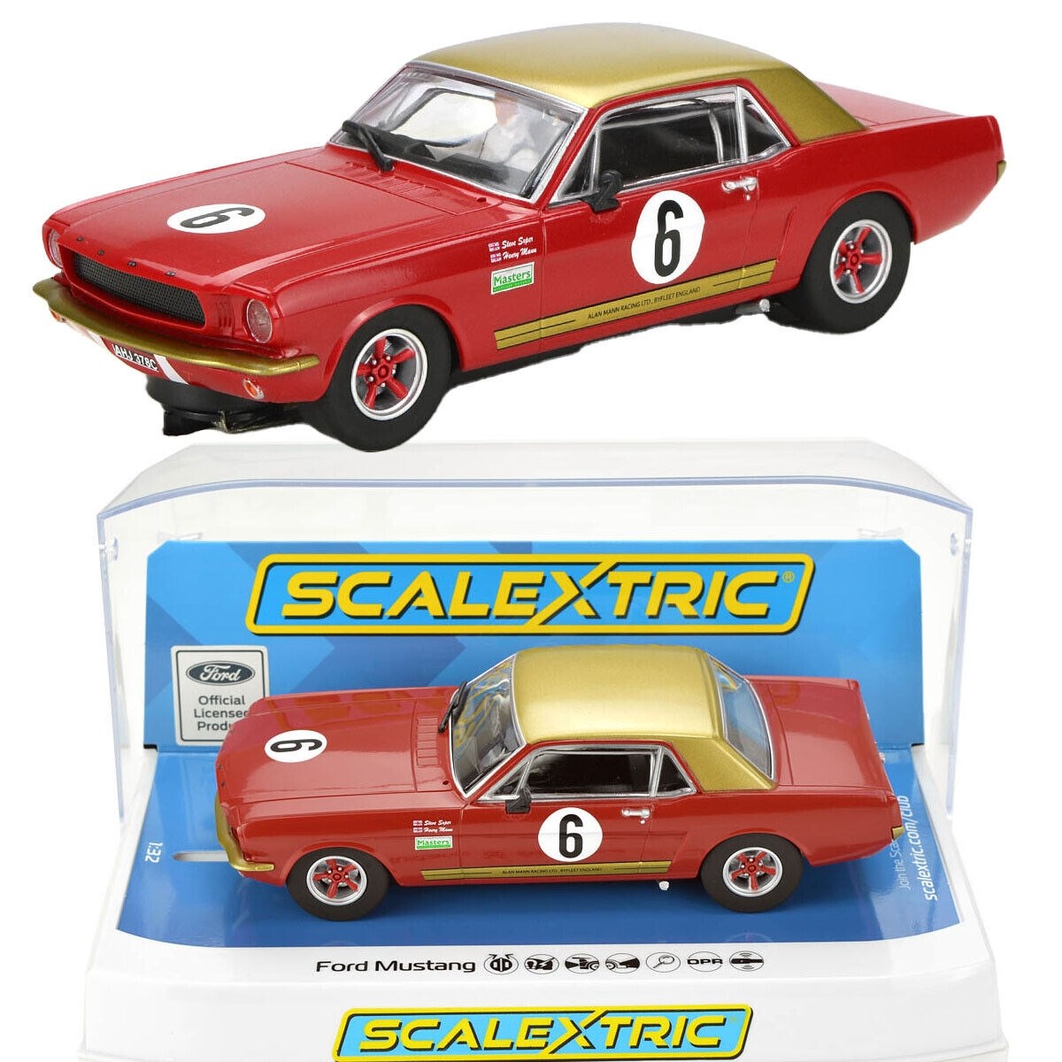 Scalextric Ford Mustang - Alan Mann Racing