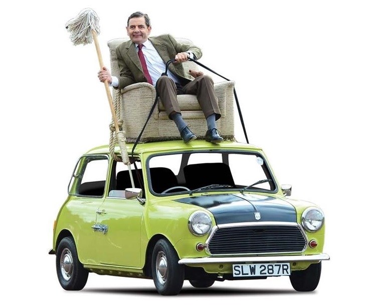 Scalextric Mr Bean Mini - G�r det selv
