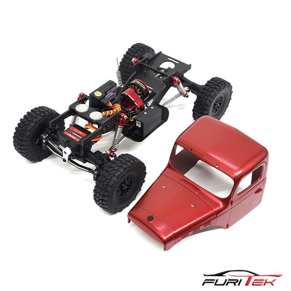 Furitek Cayman Pro 4x4 1/24 Crawler Kit m/Radio