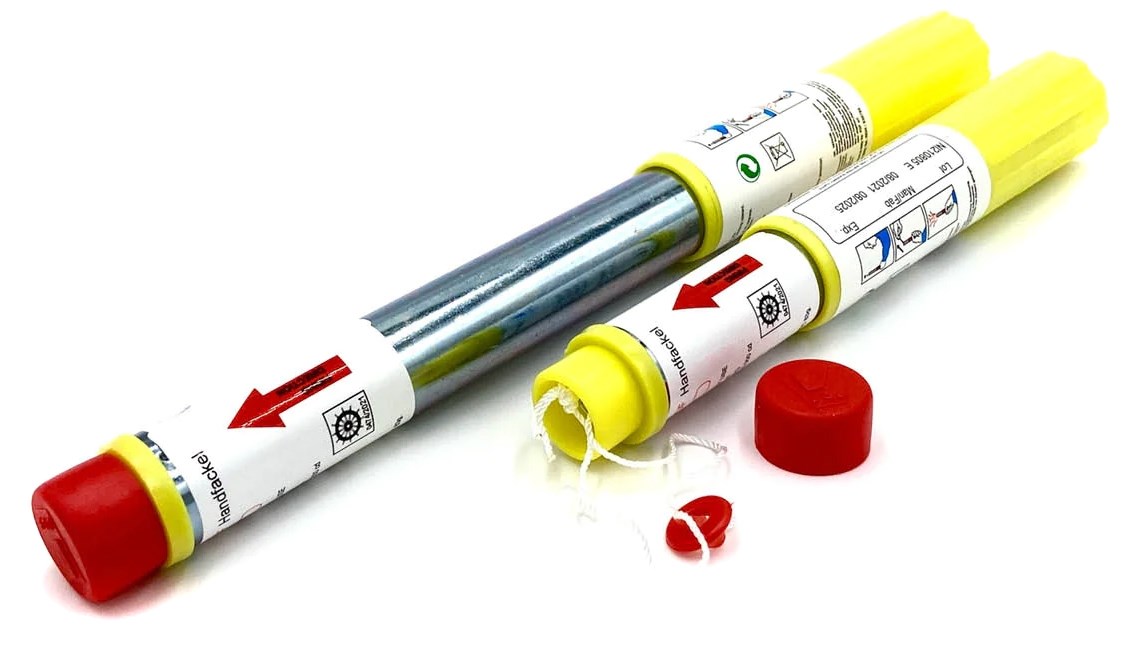 Glidende Elios - Bengal fakkel - Gul