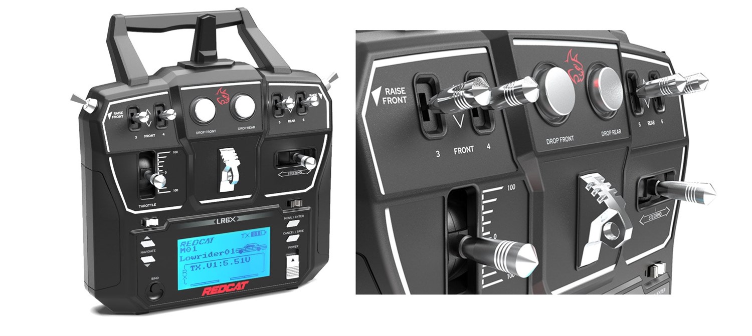 RedCat Monte Carlo Hopping Lowrider - Sort