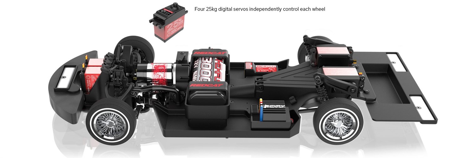 RedCat Monte Carlo Hopping Lowrider - Sort