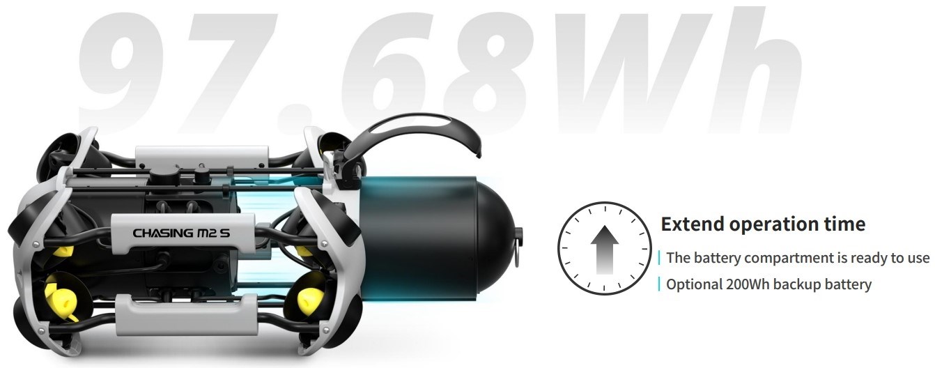 Chasing M2 S 100m - Undervandsdrone/ROV