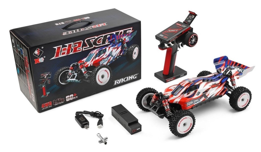 WLToys Buggy Max 1/12 4WD brstels - Komplet