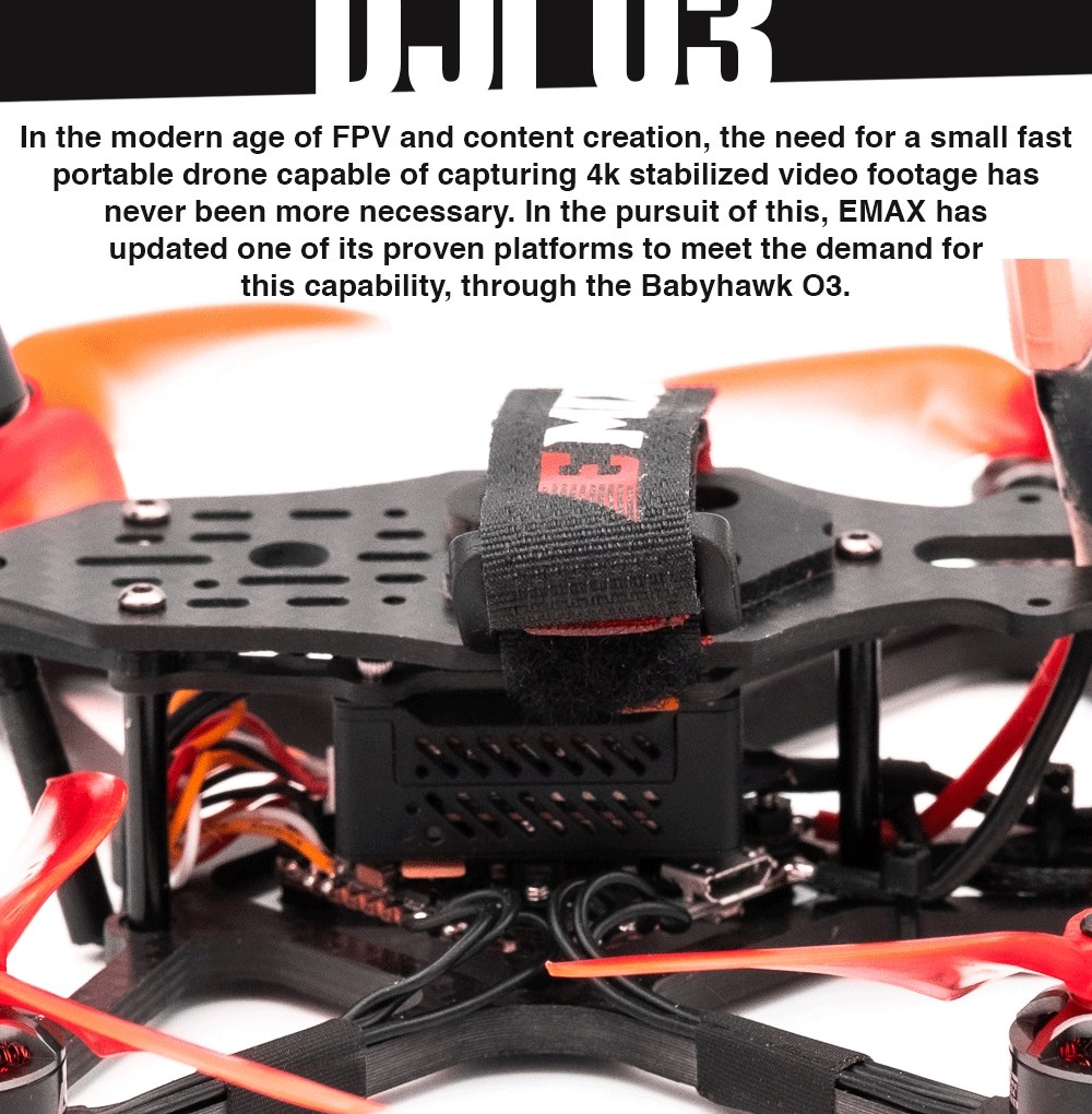 EMAX Babyhawk O3 3.5 tommer 4S ELRS