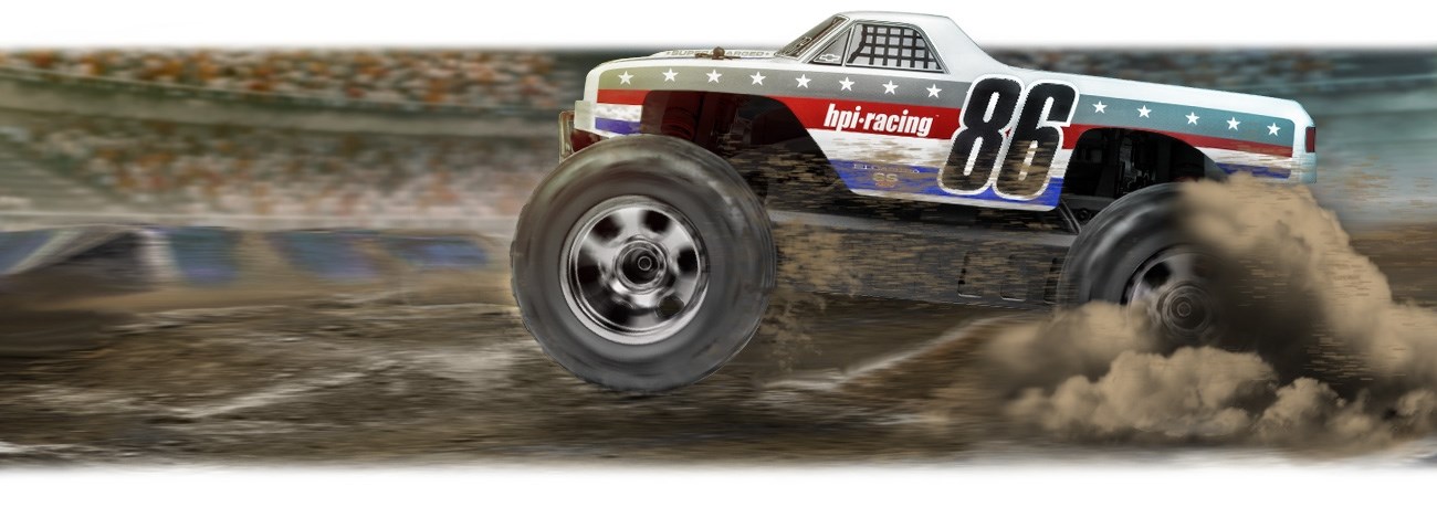 HPI Savage XS Flux Chevrolet El Camino SS 2.4GHz