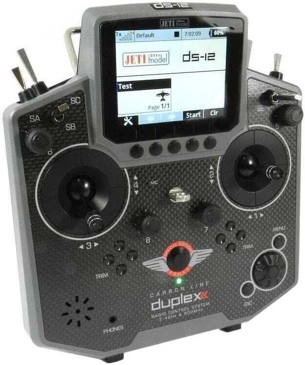 Jeti Duplex DS-12 Transmitter Carbon Grey Special 