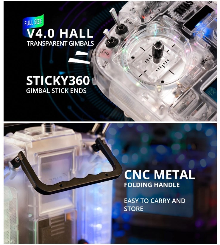 Radiomaster TX16S MKII Hall 16ch ELRS - RGB