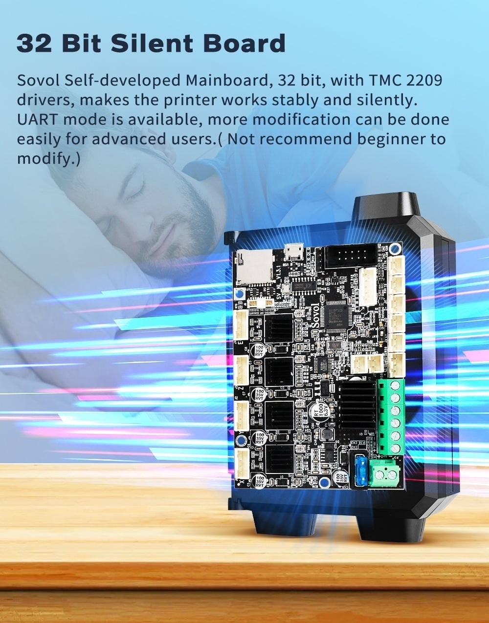 Sovol SV07 PLUS - 3D Printer med Cutter