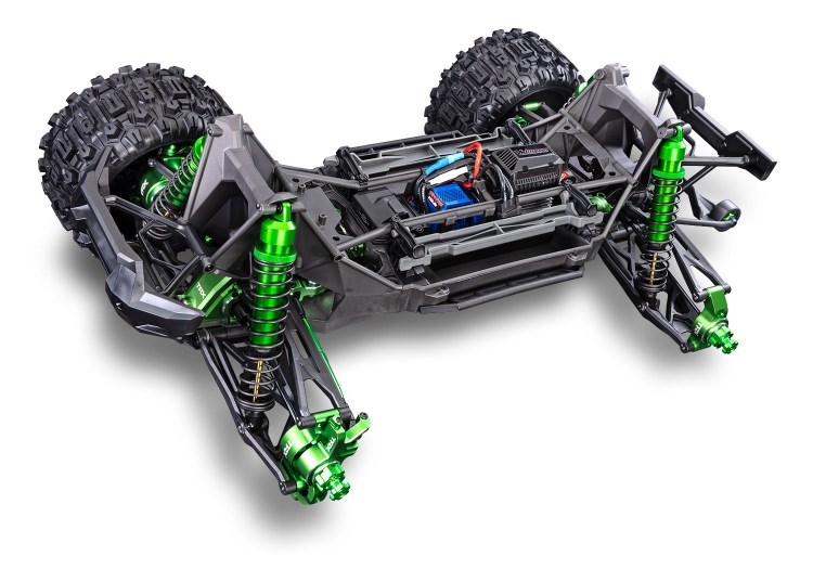 Traxxas X-Maxx ULT 8S B�rstel�s 4WD TSM Gr�n