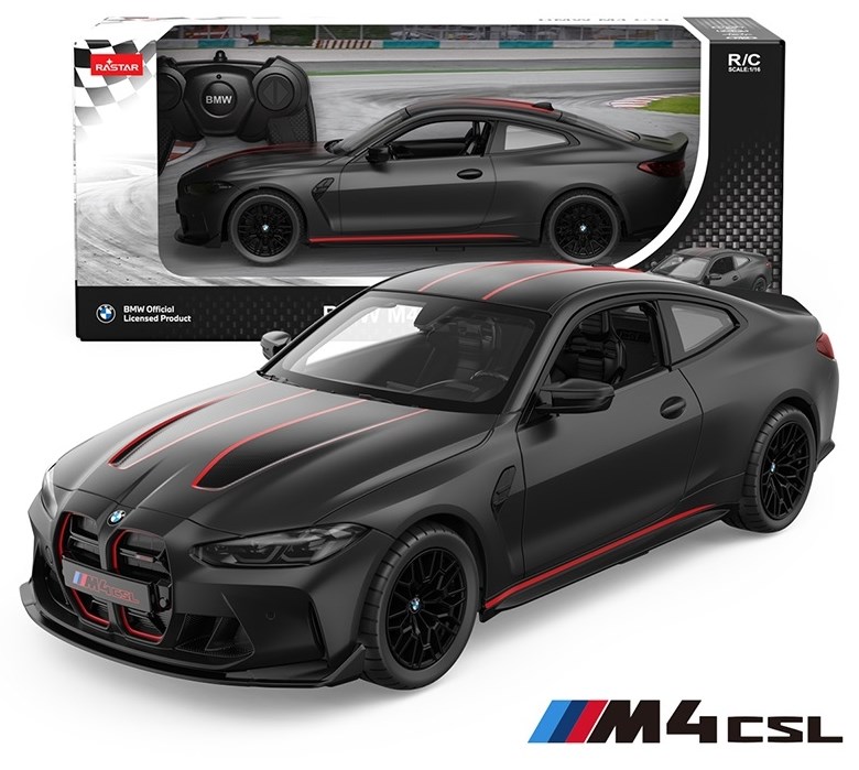 Rastar - BMW M4 CSL Black - 1:16