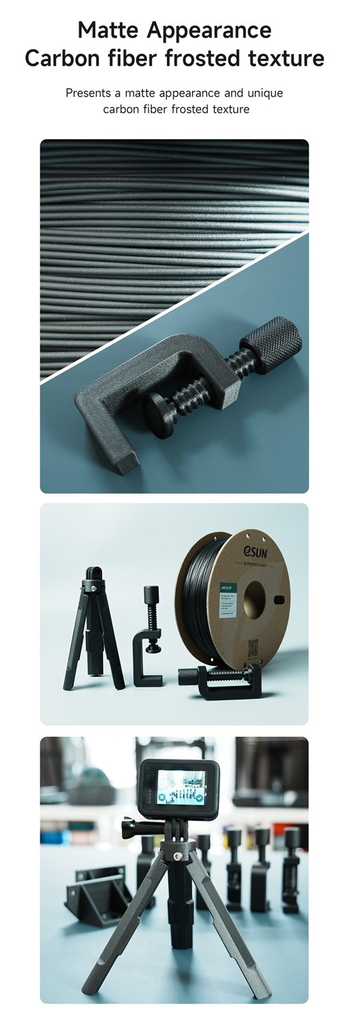 eSUN ePLA-CF 1.75 mm - 1 kg - Lilla