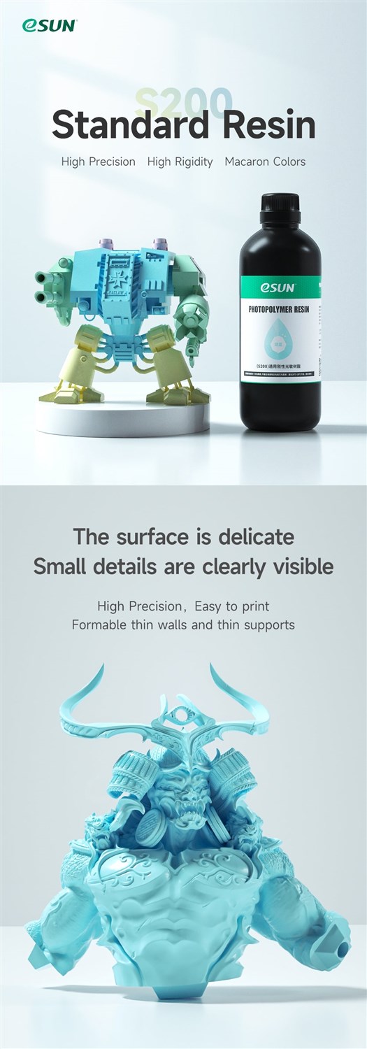 eSUN S200 Resin 1kg - Mrkegr