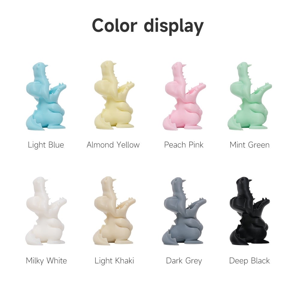 eSUN S200 Resin 1kg - Dyb sort