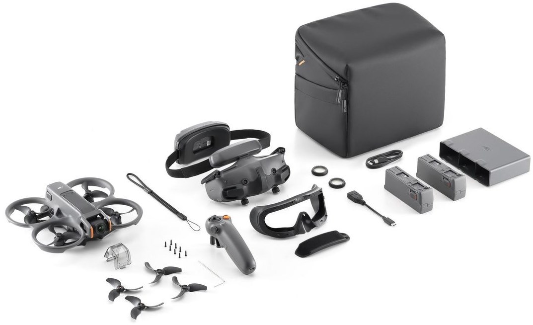 DJI Avata 2 Fly More Combo (tre batterier)