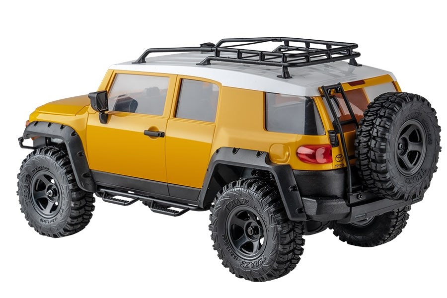 FMS FJ Cruiser 1/18 Crawler Gul :: Komplet