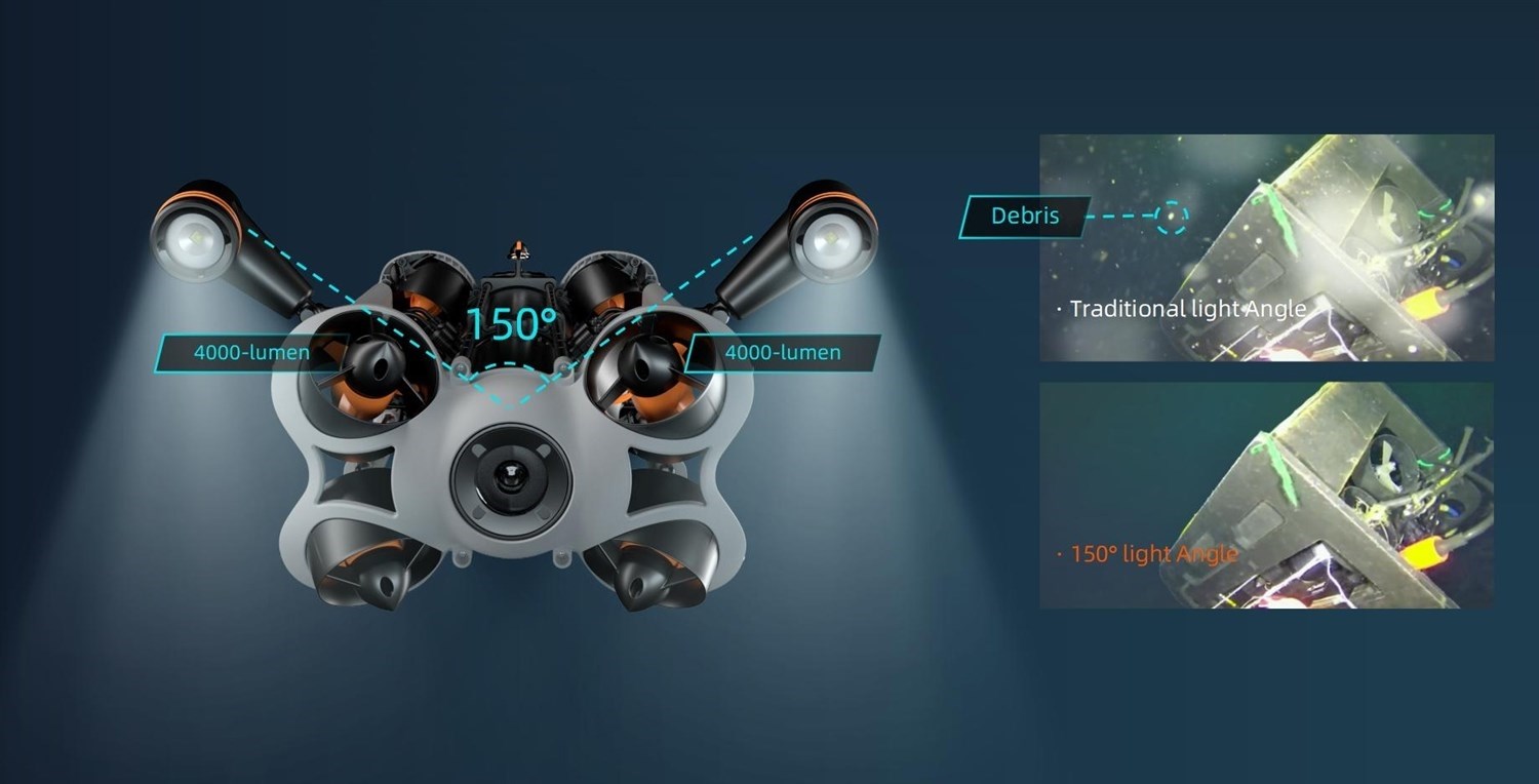 Chasing M2 Pro Max Advanced - Undervandsdrone/ROV