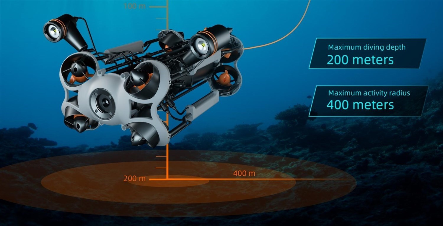 Chasing M2 Pro Max Advanced - Undervandsdrone/ROV
