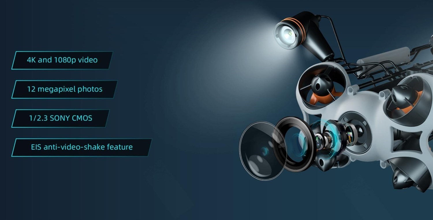 Chasing M2 Pro Max Advanced - Undervandsdrone/ROV