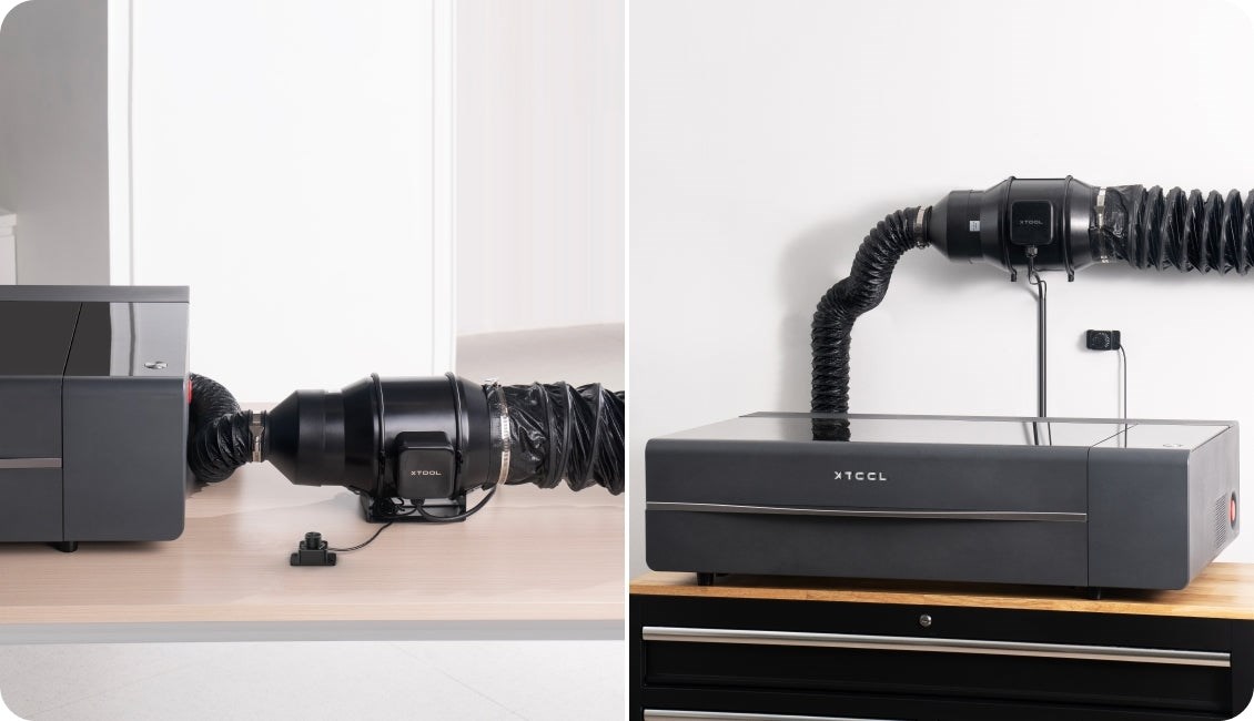 xTool Inline kanalventilator (P.S.M. D-serien)