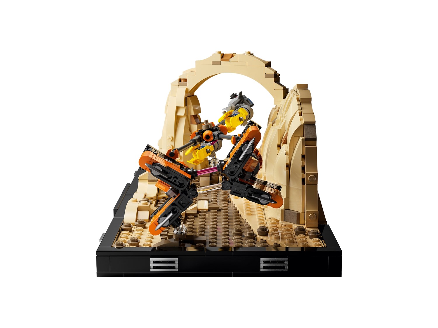 LEGO Star Wars - Diorama med Mos Espa Podrace