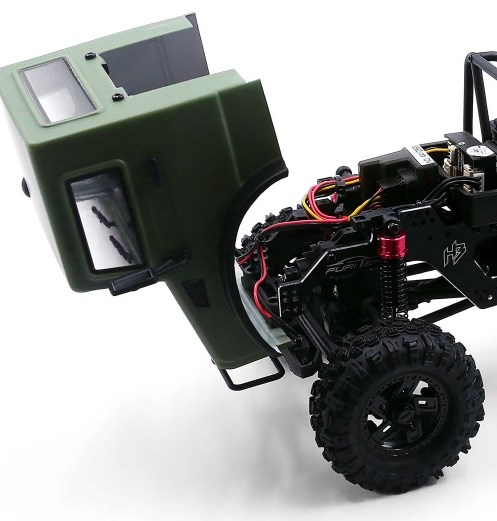 Furitek CR-18P 2024 THunter 4x4 1/18 matgr�n