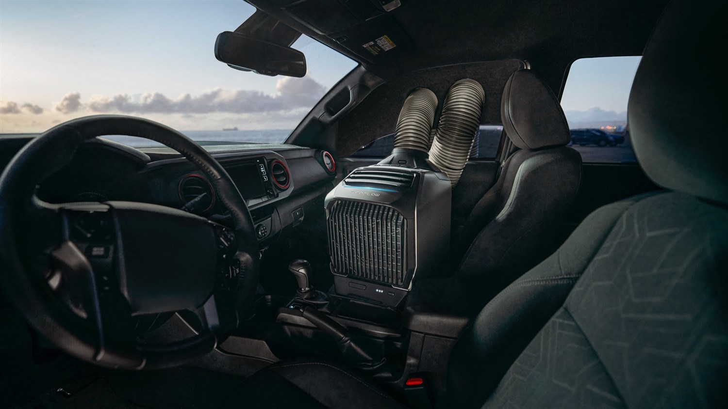 EcoFlow Wave 2 b�rbart klimaanl�g med varmelegeme