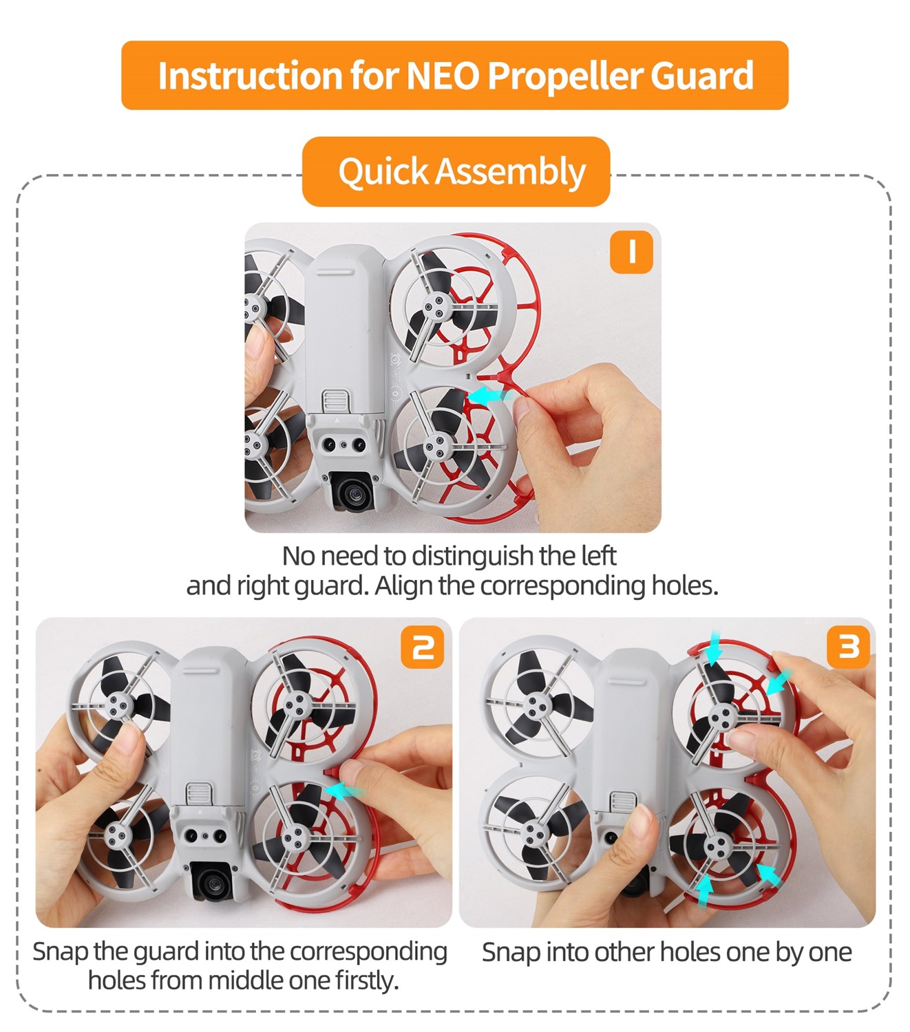Sunnylife DJI NEO Propeller Guard - Ed