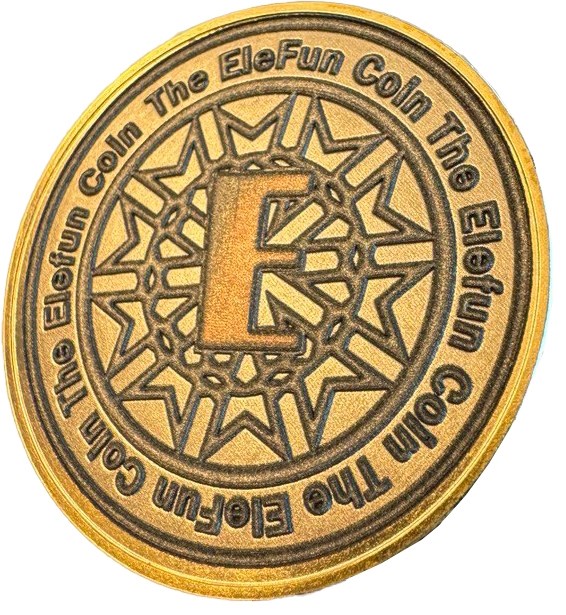 Blanke mnter til lasergravering  - 10 s