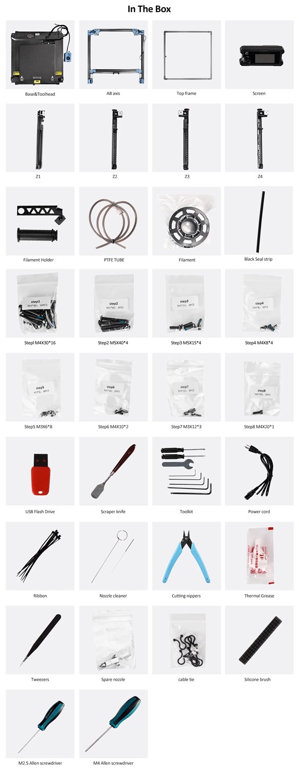 SOVOL SV08 Core-XY - 3d-printer