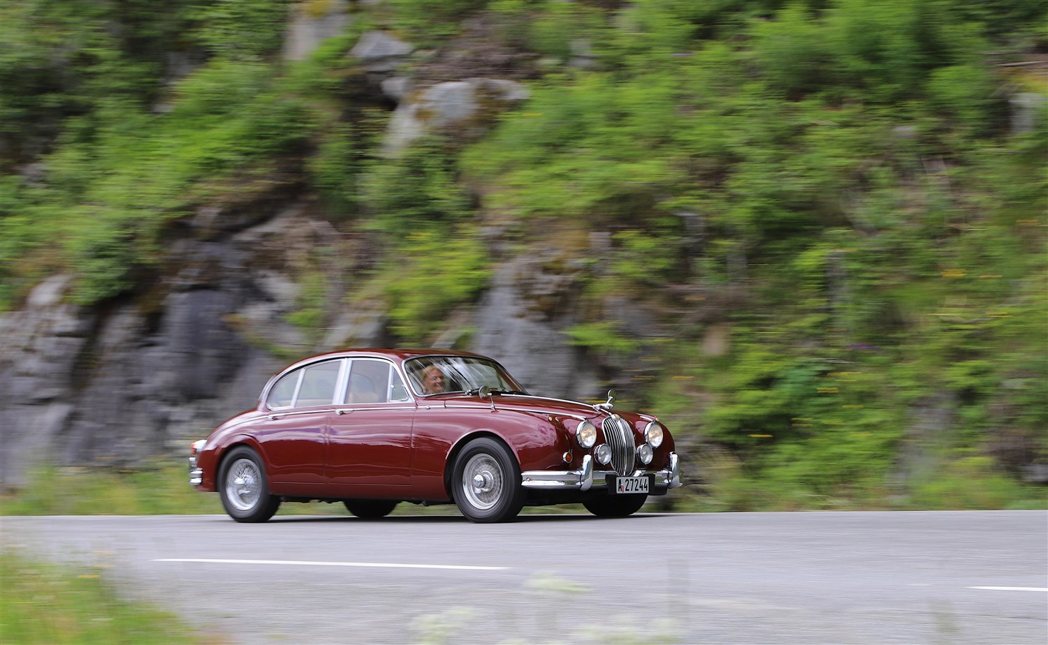 Scalextric Jaguar Mk II - Inspektr Morse