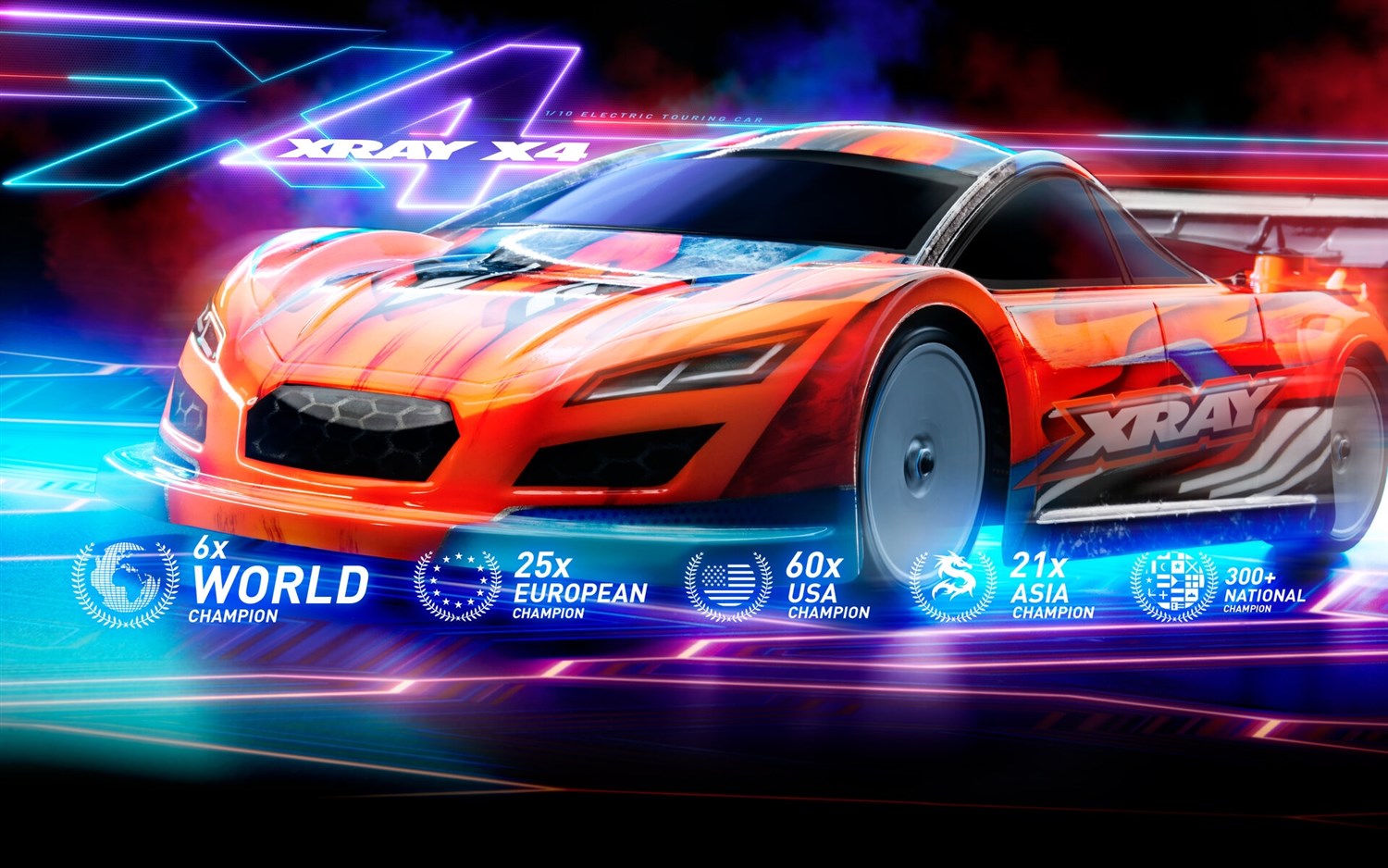 XRAY X4 2025 - 1/10 Touring Kit - Alu FlexEdition