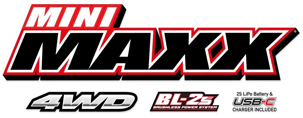 Traxxas Mini Maxx 4x4 BL-2S Brstels RTR Orange