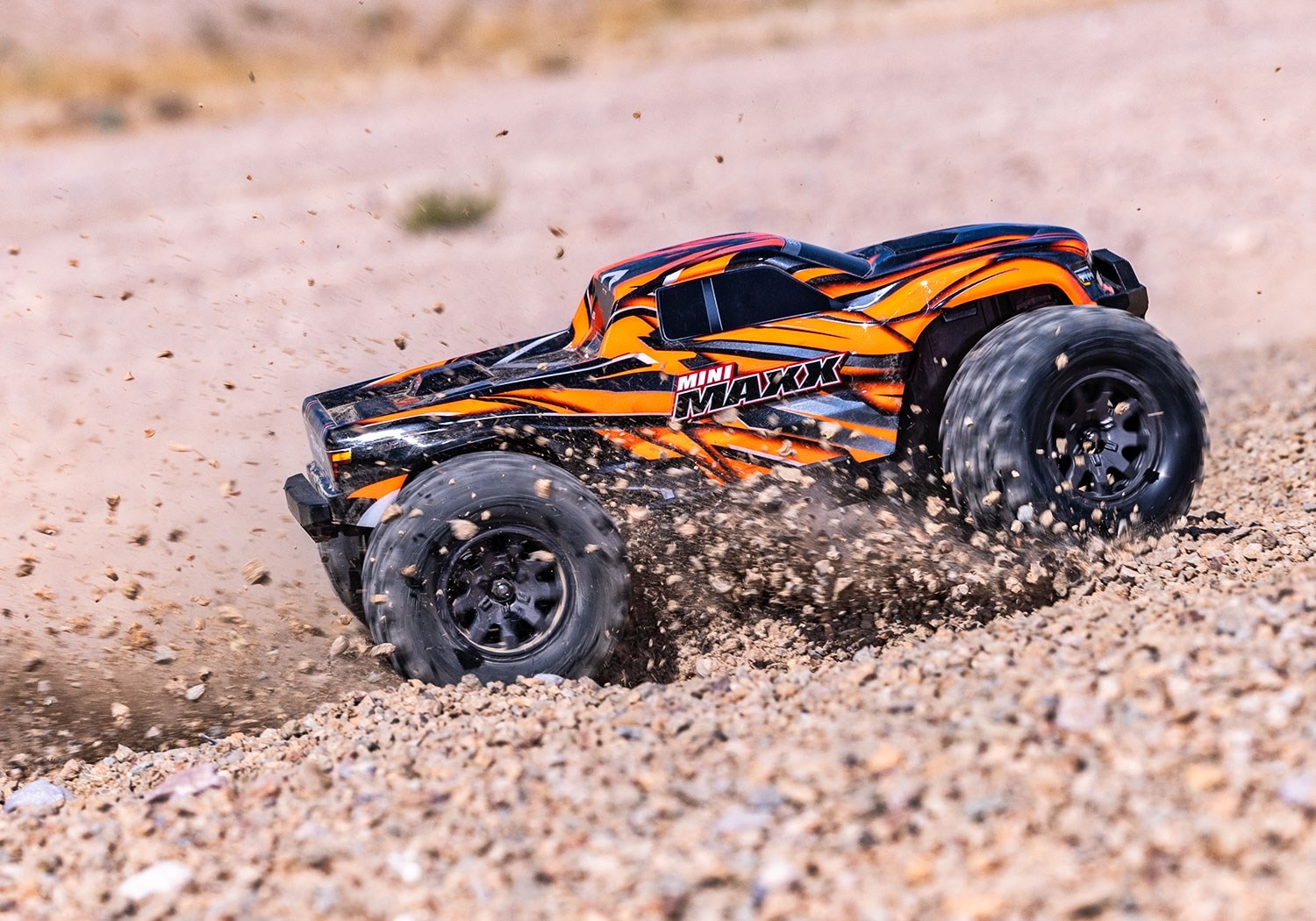 Traxxas Mini Maxx 4x4 BL-2S Brstels RTR Orange