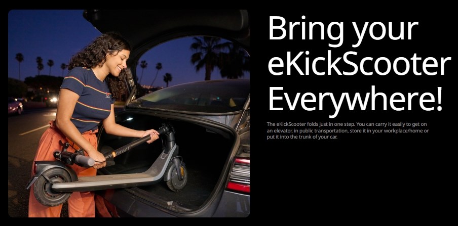 Ninebot E2 E - El-scooter