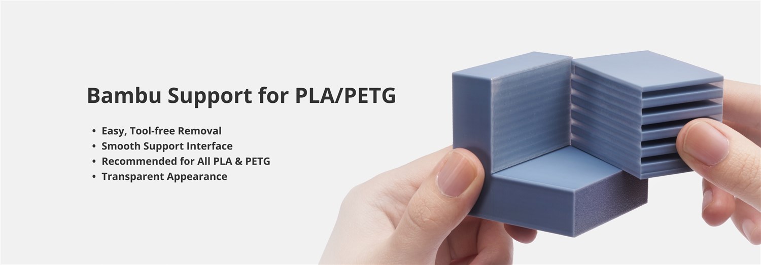 Bambu Lab Understttelse af PLA/PETG
